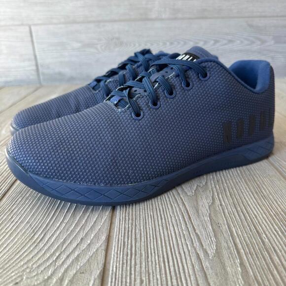 No Bull Project Unisex Trainer Shoes Size Men 10 W11.5 Super Fabric Navy Blue - Picture 4 of 12